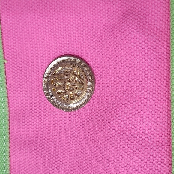 Lilly Pulitzer Mercato Tote Pink Shandy NEW - Picture 8 of 10